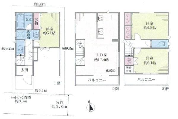 間取図/区画図: