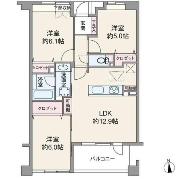 間取図/区画図: