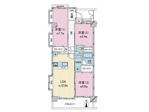 間取図/区画図: