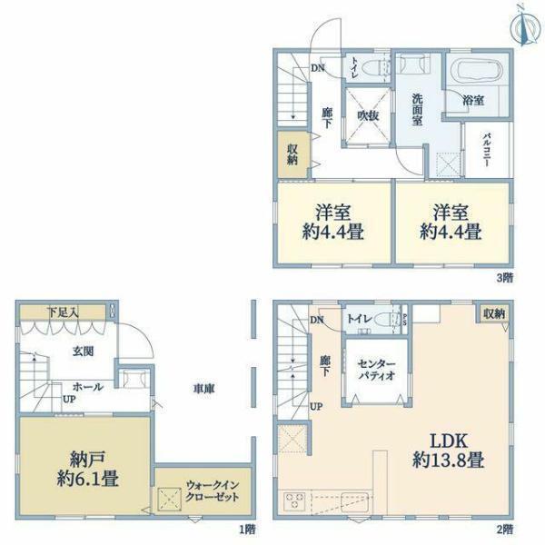 間取図/区画図: