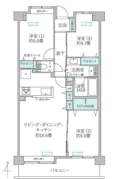 間取図/区画図: