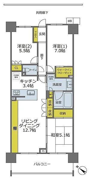間取図/区画図: