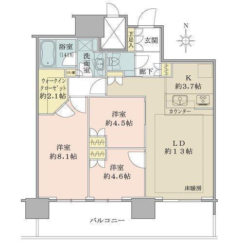 間取図/区画図: