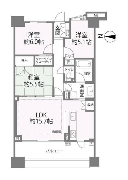 間取図/区画図: