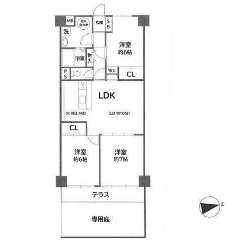 間取図/区画図: