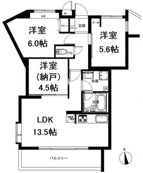 間取図/区画図: