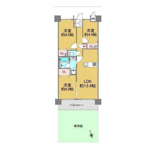 間取図/区画図: