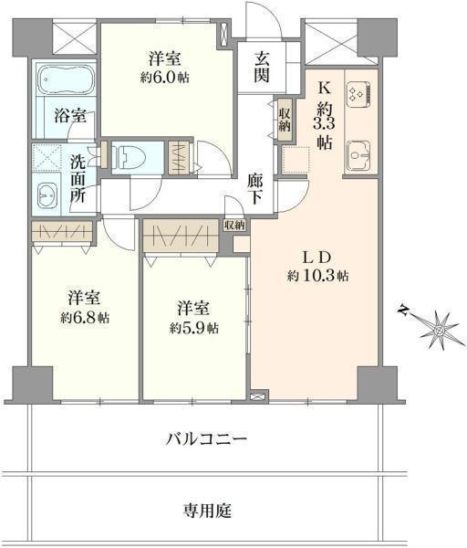 間取図/区画図: