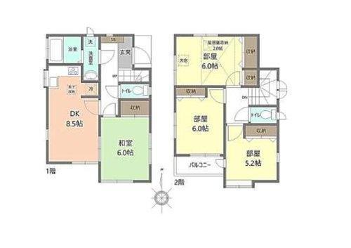 間取図/区画図: