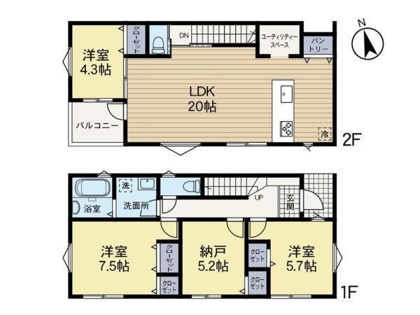 間取図/区画図: