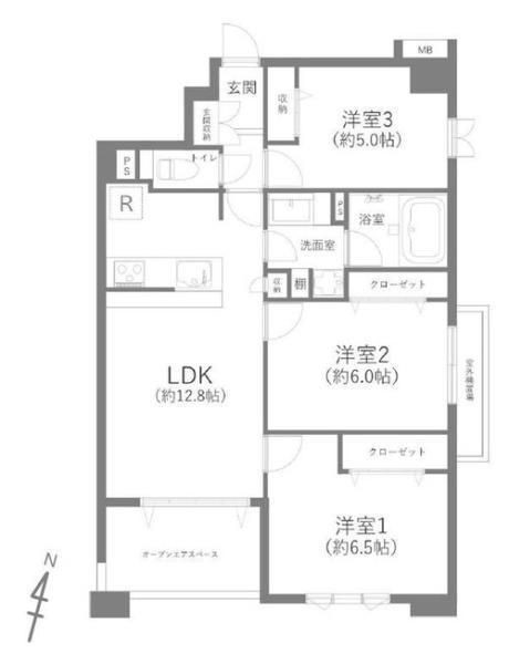 間取図/区画図: