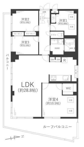 間取図/区画図:
