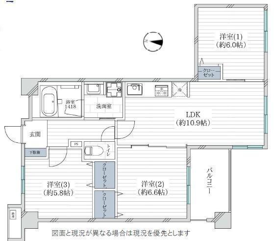 間取図/区画図: