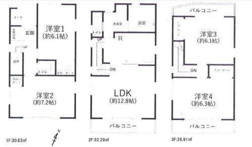 間取図/区画図: