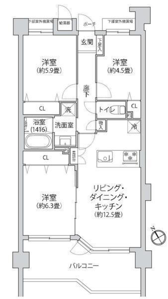 間取図/区画図: