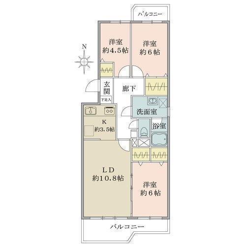 間取図/区画図: