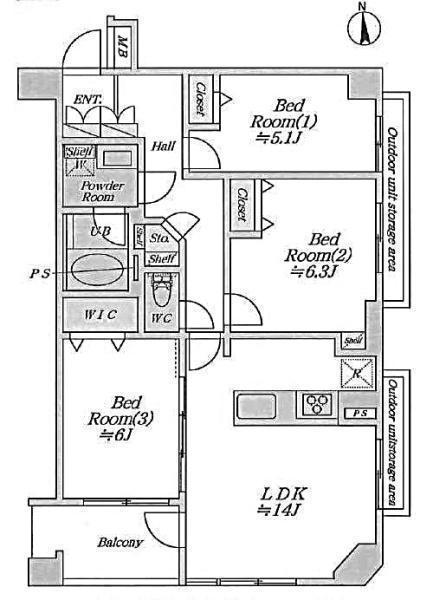 間取図/区画図: