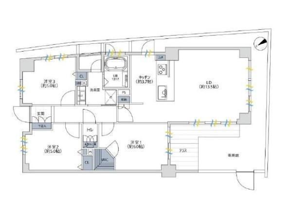 間取図/区画図: