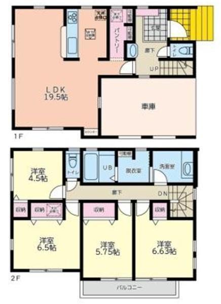 間取図/区画図: