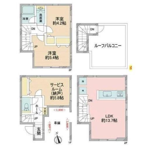 間取図/区画図: