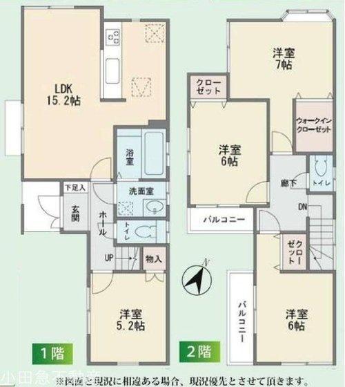 間取図/区画図: