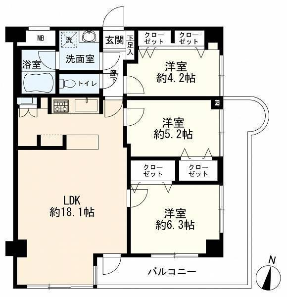 間取図/区画図: