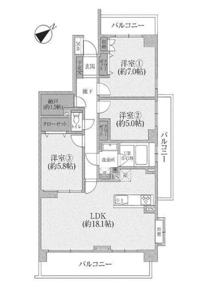 間取図/区画図: