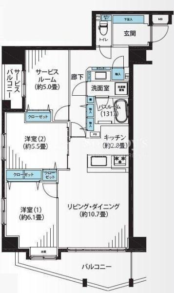 間取図/区画図: