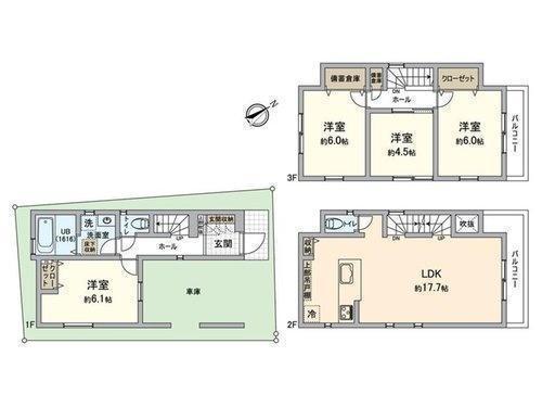 間取図/区画図: