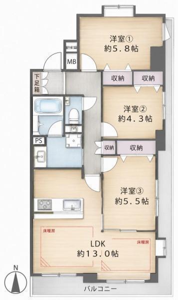 間取図/区画図:
